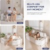 MAXYOYO 3-Seater Floor Couch, Boneless Sofa Couch for Living Room Bedroom Apartment, Sofa in a Box, No Assembly Needed - 3 of 4