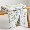 Viviana Blue Quilted Throw - Levtex Home - 3 of 4