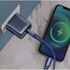 Nautica CH80 iPhone Charger - 20W PD USB-C / USB-A QC 3.0 Dual Port Wall Charger for iPhone 14/13/12/12 Pro Max/11/Xs Max/XR/X,AirPods Pro (Navy) - 2 of 4