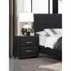 NicBex Nightstand with 2 Drawers,1pc Side Table with  Multi-colored and Finish and Pulls,Bedside Table for Bedroom,Living Room - 2 of 4