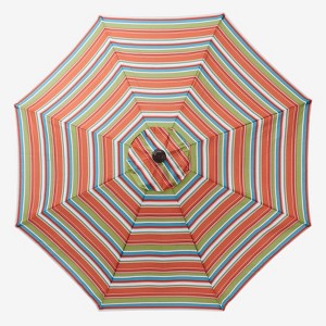 BrylaneHome 9' Tilt-And-Crank Umbrella - 1 of 4