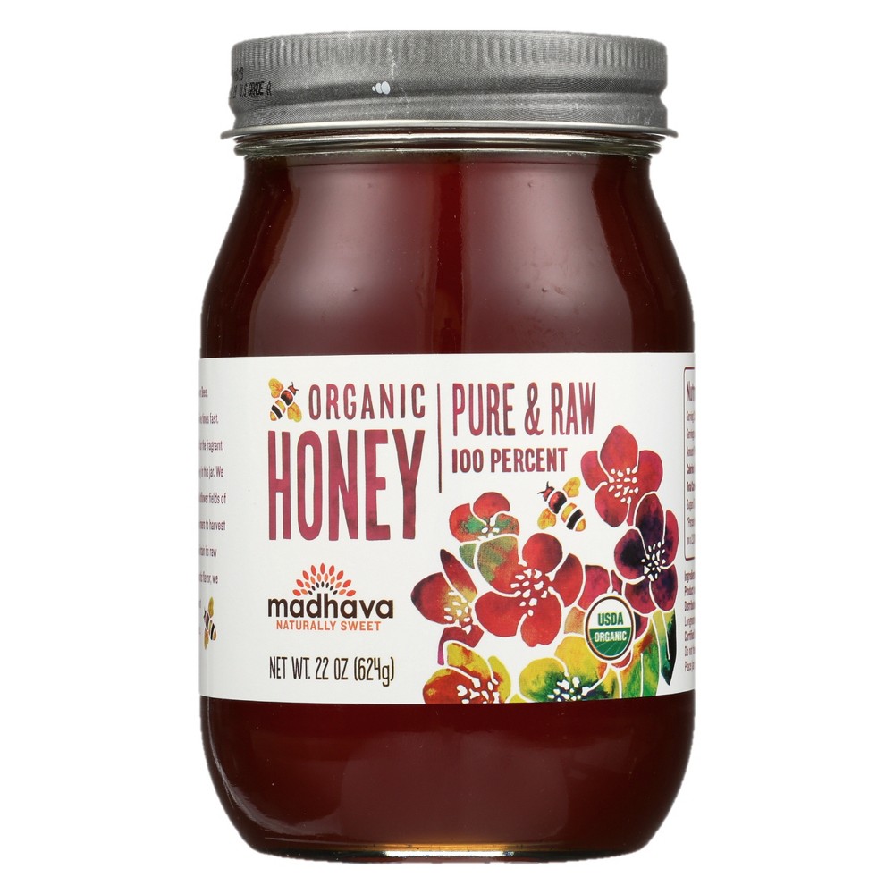 UPC 078314002201 product image for Madhava Organic Honey - 22oz | upcitemdb.com