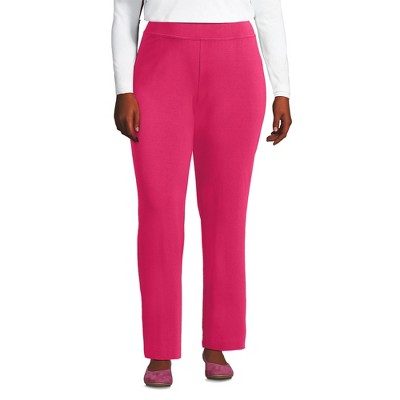 Lands' End Women's Starfish Mid Rise Straight Leg Pants