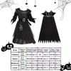 Witch Costume for Girls Halloween Witch Dress - 4 of 4