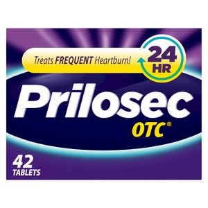 Prilosec OTC Omeprazole 20mg Delayed-Release Acid Reducer for Frequent Heartburn Tablets - 1 of 4