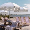 LAGarden LAGarde 3 Pack 6Ft Fringe Patio Umbrella with Push Button Tilt Carry Bag UV30+ Outdoor Yard Lawn Yard Party Purple Stripe - 2 of 4