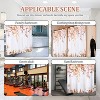 LunaLulinlk Orange Eucalyptus Fabric Shower Curtain - 3 of 4