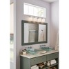 Progress Lighting Metric 4-Light Bath & Vanity, Brushed Nickel, Etched Opal Glass Shade - 2 of 4