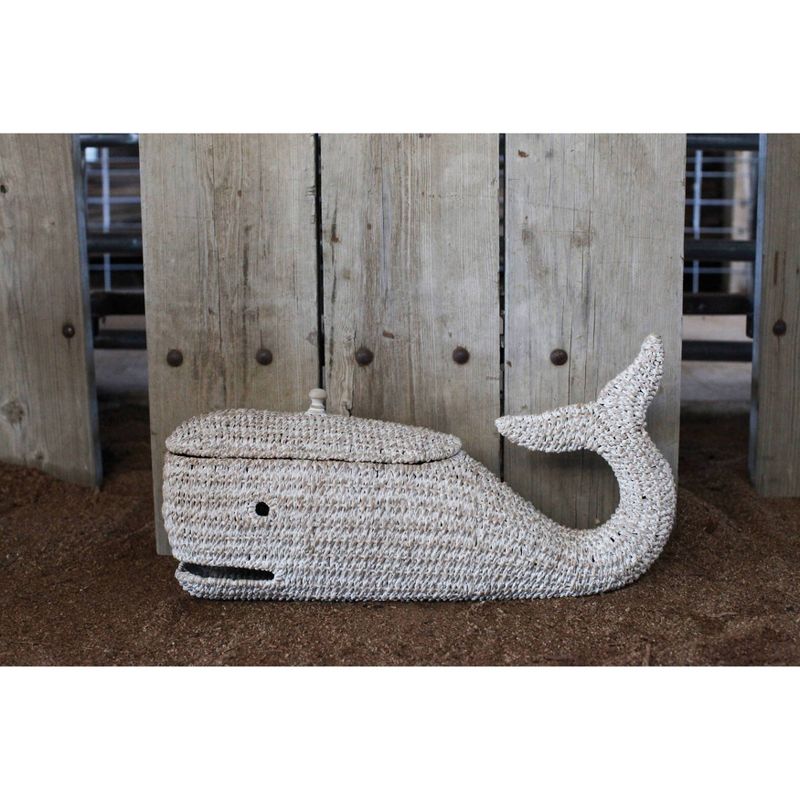 Bankuan Rope Whale Box - Storied Home, 3 of 8