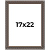 PosterPalooza | Ornate Black Picture Frame - UV Acrylic, Foam Board Backing, Hanging Hardware - 2 of 4
