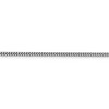 Black Bow Jewelry 2.25mm 14k White Gold Solid Franco Chain Bracelet - 2 of 4