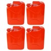 Garvee 5 Gallon Fuel Can With Flexible Spout, Petrol Diesel Storage Can Portable Cans For Automobile Motor Vehicle Off Road Emergency Set Of 4 - 3 of 4