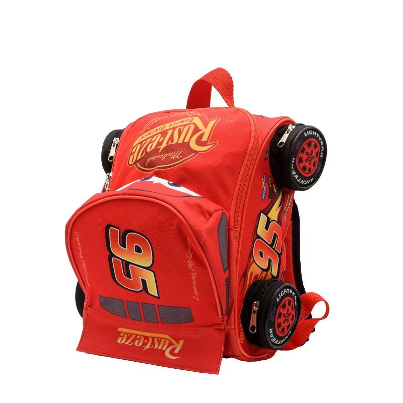 Disney Kids&#39; Cars  12&#34; Backpack - Red, 3 of 15