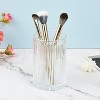 Cameo Toothbrush holder, Holds Your Toothbrushes and Toothpaste - Great Makeup Brush Holder, Non-Slip Protective Silicone Feet, Heavy Duty Glass - 2 of 4