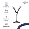 Luigi Bormioli Bach 8.25 oz Martini Glasses Set of 4 - Titanium Reinforced Stem, Made of SON-hyx Crystal - Made in Italy, Dishwasher Safe - 4 of 4
