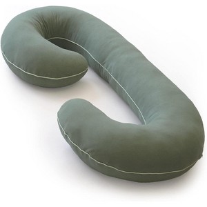 PharMeDoc Pregnancy Pillows C-Shape Full Body Maternity Pillow, Jersey Cover - 1 of 4