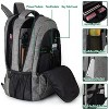Attop Travel Laptop Backpack, Business Anti Theft Slim Sturdy Laptops Backpack with USB Charging Port, Water Resistant Grey - 2 of 4