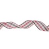 Unique Bargains Gift Wrap Ribbons Stitched Edge Reindeer Print Polyester 118.11"x2.48" 1 Pc - 4 of 4