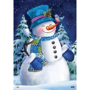 Briarwood Lane House Flag 40x28 For Outdoor Snowfall Celebration Winter For Winter House Flag - 1 of 4