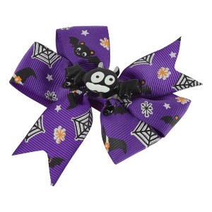Unique Bargains Women's Halloween Grace Bow Hair Clip 1 Pc - 1 of 4