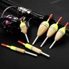 Unique Bargains Plastics Oval Bobber Gear Fishing Floats Rigs 2 Pcs - 3 of 4