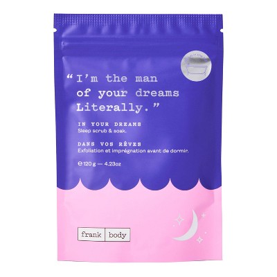 frank body In Your Dreams Sleep Scrub & Soak - 4.23oz