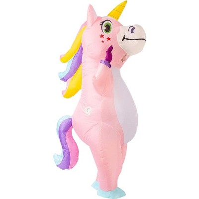 Joyfy Adult Halloween Inflatable Costume Unicorn Inflatable Blow Up Costume for Halloween Dress up Party