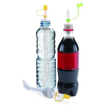 Jokari Sip and Seal Soda Bottle Straws for Bottled Beverages 2 Pack (total of 8)