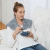 Weighted Heating Pad for Neck and Shoulders, 2.2lb Large Electric Heat Pad, Fast Heating, UL Certified, Pain Relief & Pressure Therapy - 3 of 4