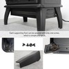 NAYSAYE Indoor Fireplace Freestanding Insert with Overheat Protection and Efficient Warmth for Living Room, Black, 17.52"*10"*21.46" - 3 of 4