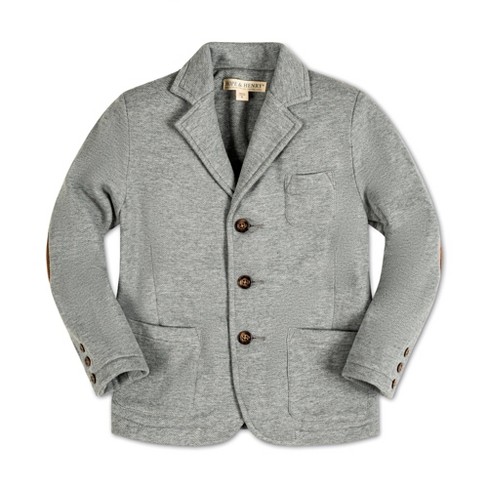 Hope & Henry Boys' Fleece Suit Blazer, Infant - image 1 of 4