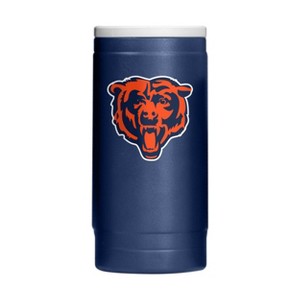 NFL Chicago Bears Flipside Powder Coat Slim Can Coolie - 12oz - 1 of 2