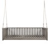 PAGED Porch Swing Simple Outdoor Swing with Ropes and Safe Sloped Design for Outdoor, Lawn, Backyard - 4 of 4