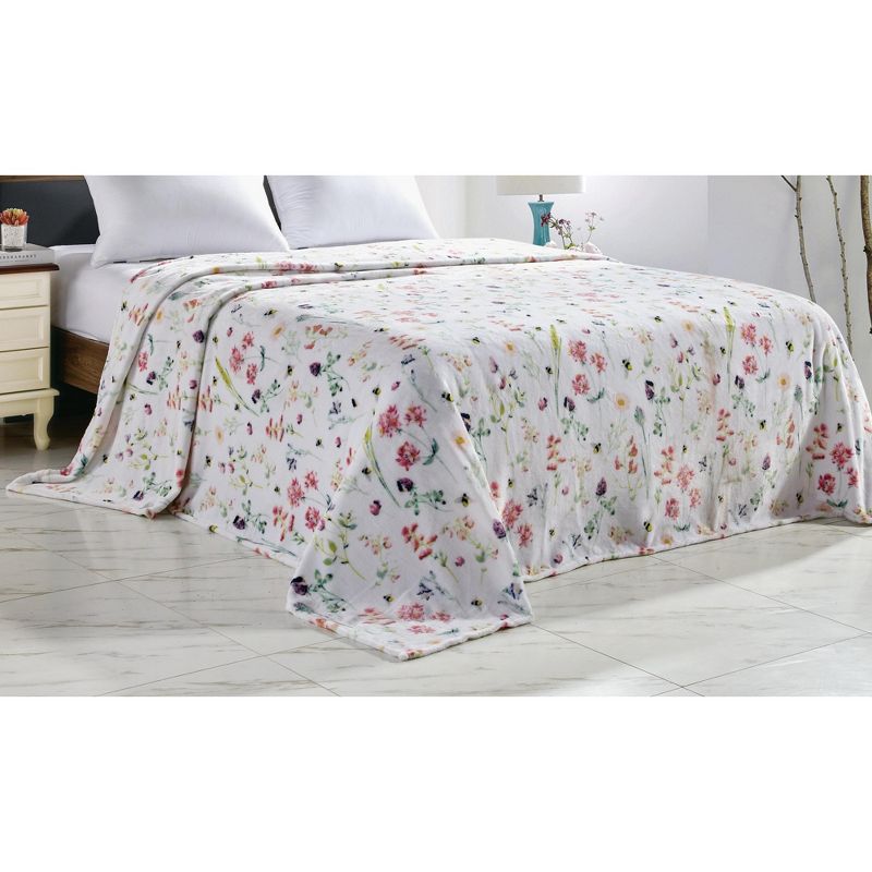 Noble House Extra Comfy & Soft Lightweight  Blanket Queen & King - Bloom, 3 of 5