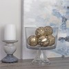 AuldHome Bowl Filler Decorative Orbs (Gold, Set of 6); Resin Spheres for Living Room / Home Decor - 4 of 4