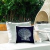 Stupell Industries Distressed Navy and White Scallop Shell - 2 of 3
