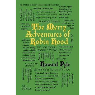 The Merry Adventures of Robin Hood - (Word Cloud Classics) by  Howard Pyle (Paperback)