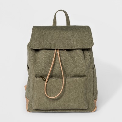 target canvas backpack