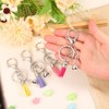 Unique Bargains Metal Smooth Durable Decoration DIY Crafts Tassel Keychain Lake Blue 2 Pcs - 4 of 4