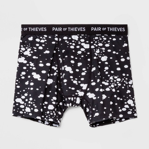 Pair of Thieves Men's Exclusive Super Soft 3 Pack Trunks, Short Leg Boxer  Briefs for Men Pack Shape Wear, Small at  Men's Clothing store