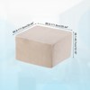 Unique Bargains Elastic Living Room Bedroom Square Foot Stool Cover - 2 of 4