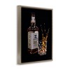 Stupell Industries Splashing Liqueur Glam Whiskey Bottle, 17" x 21" - 3 of 4