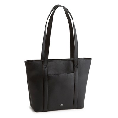Vera Bradley Women's Outlet Faux Leather Small Vera Tote Bag