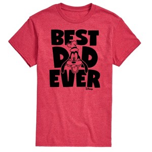 Men's - Disney - Goofy Best Dad Ever Short Sleeve Graphic T-Shirt - 1 of 4