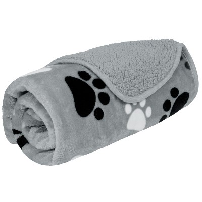 PetAmi Waterproof Dog Blanket For Pet Cat, Faux Shearling Fleece Couch Cover, Soft Plush Washable Reversible Throw