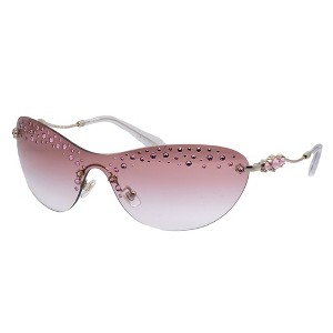 Swarovski SK 7023 40138D Womens Irregular Sunglasses Pale Gold 37mm - 1 of 4