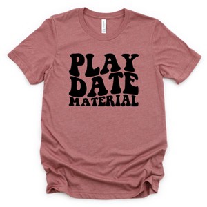 The Juniper Shop Play Date Material Girls Short Sleeve Tee - 1 of 2