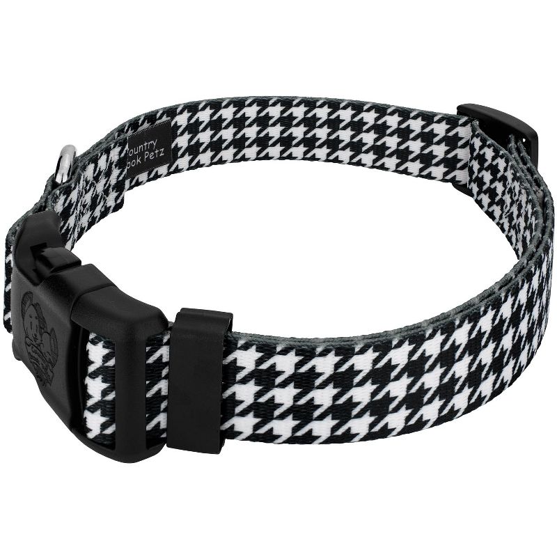 Country Brook Petz Deluxe Houndstooth Dog Collar - Made in The U.S.A., 5 of 10