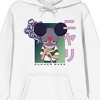 Summer Wars Kenji Front And Back Art Long Sleeve White Adult Sweatshirt - 2 of 4