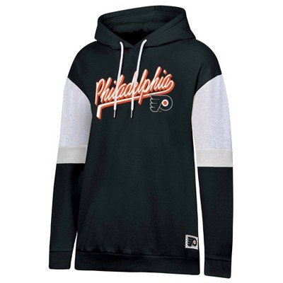 Nhl Philadelphia Flyers Women's White Long Sleeve Fleece Crew